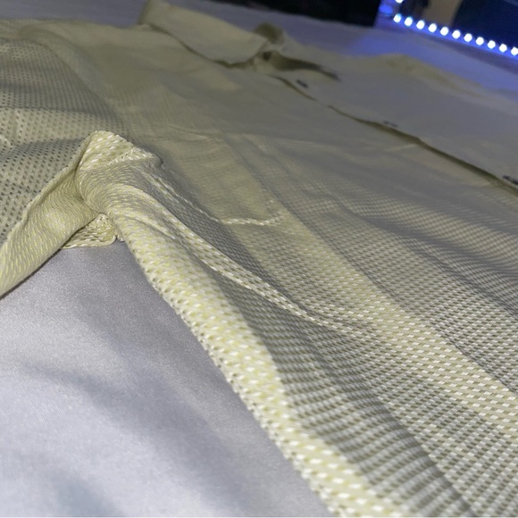 Calvin Klein Long-Sleeve Button Up Shirt Men’s Size Large - Picture 10 of 11